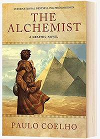《The Alchemist 牧羊少年的奇幻旅游》原版英文书本封面-炼金术士
